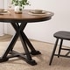 preview thumbnail 4 of 12, Bush Furniture West End 45W Round Trestle Dining Table