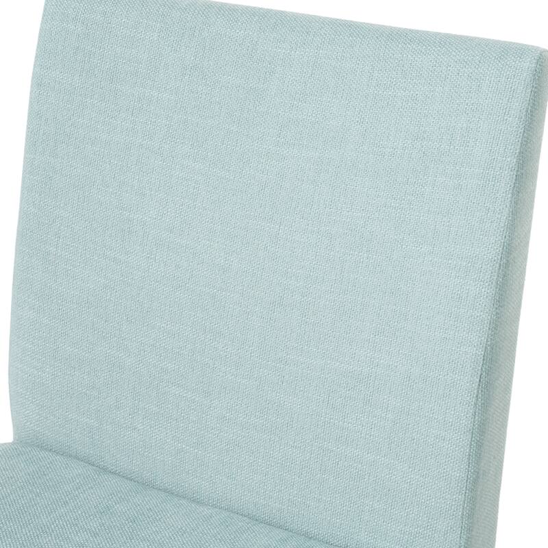 Christopher Knight Home - Odette Elegant Upholstered Seating with Rubberwood Frames 7 Piece Dining Set