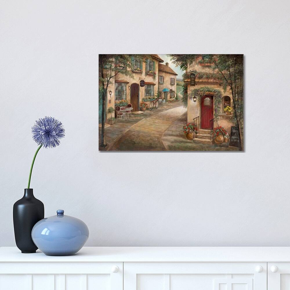 iCanvas "Quaint Cafe" by Ruane Manning Canvas Print