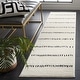preview thumbnail 3 of 13, SAFAVIEH Melody Giolanda Scandinavian Stripe Rug 2'2" x 12' Runner - Ivory/Black - Runner