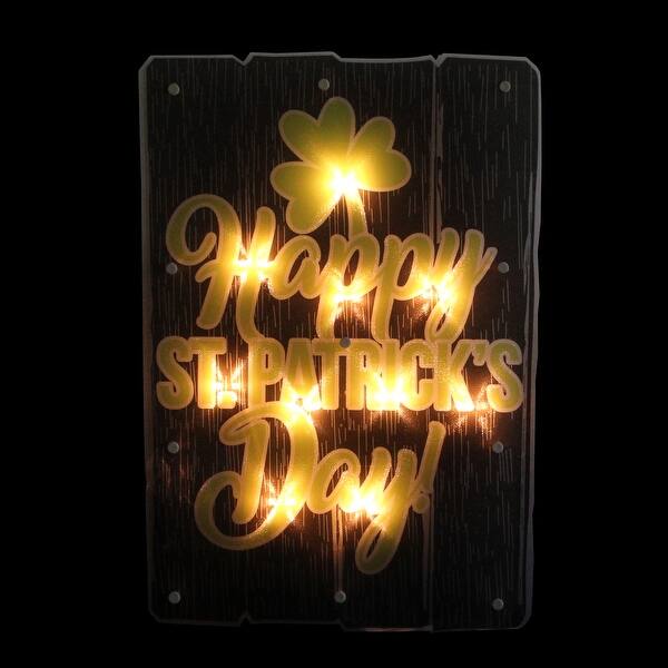 Shop 17 Lighted Happy St Patrick S Day Window Silhouette