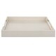 preview thumbnail 1 of 10, Uttermost Wessex Shagreen Tray - 19 W x 2.625 H x 13.875 D (inches) White