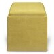 preview thumbnail 41 of 92, WYNDENHALL Townsend 17 inch Wide Contemporary Square Storage Ottoman