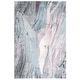 preview thumbnail 47 of 47, SAFAVIEH Glacier Bree Modern Abstract Area Rug 5'3" x 7'6" - Pink/Blue - Rectangle