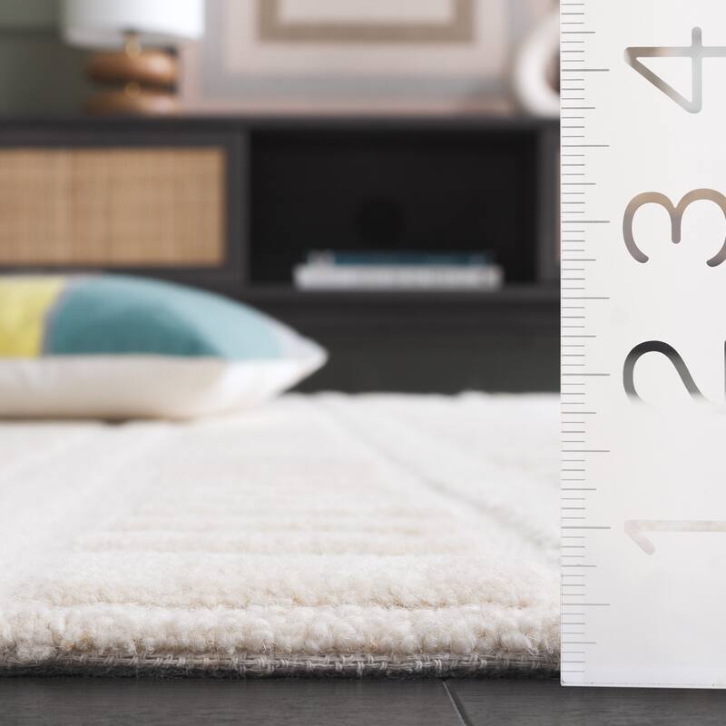 SAFAVIEH Handmade Mykonos Janan Modern Wool Rug