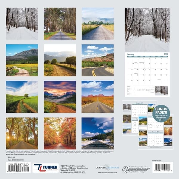 Shop Americas Backroads Mini Wall Calendar Scenic America By