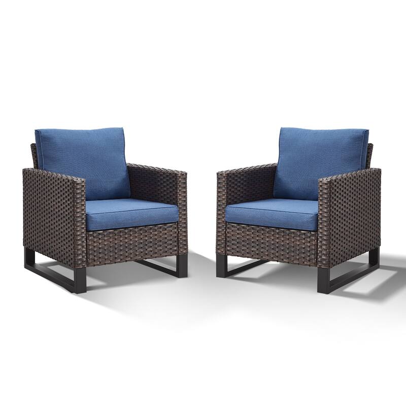 Patio Chairs Wicker Patio Dining Chairs Set of 2