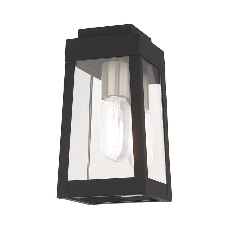 Livex Lighting Oslo Single Light 10" Tall Outdoor Wall Sconce