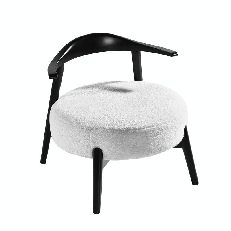 Modern Accent Chair - Natural Birch, All-Day Comfort
