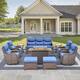 Option Blue cushion