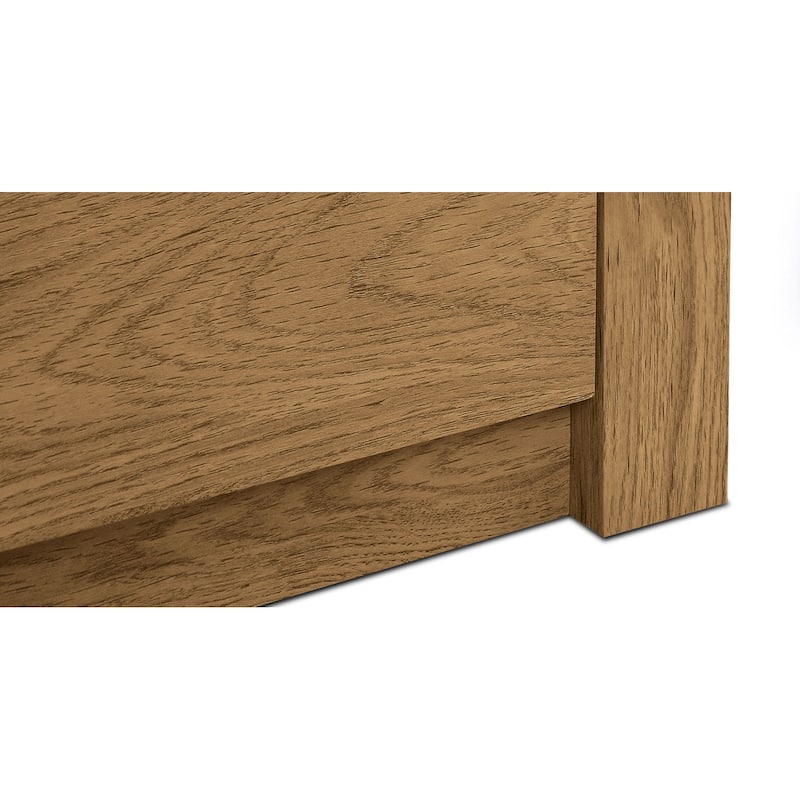 Edgemod Dakota Weathered Oak Coffee Table With 2 Drawers