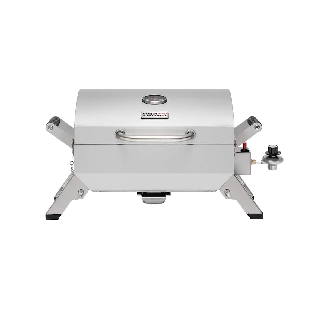 Royal Gourmet GT2001 Stainless Steel Portable Grill, Silver - N/A