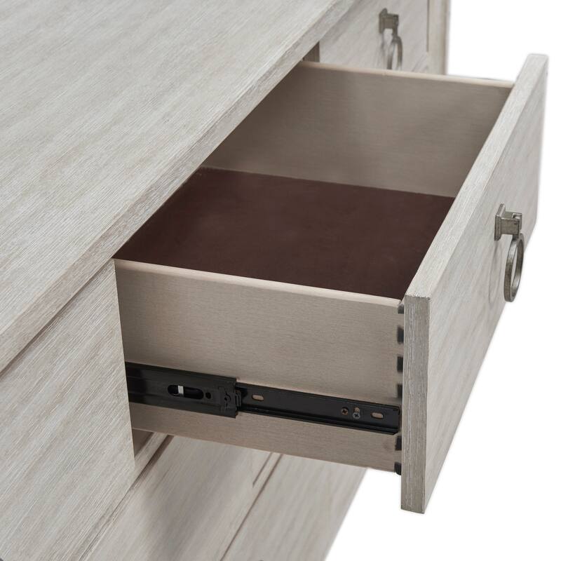 Roundhill Furniture Mantalia Solid Wood Bedroom Set, Panel Bed, Dresser, Mirror, 2 Nightstands, and Bench, Champagne