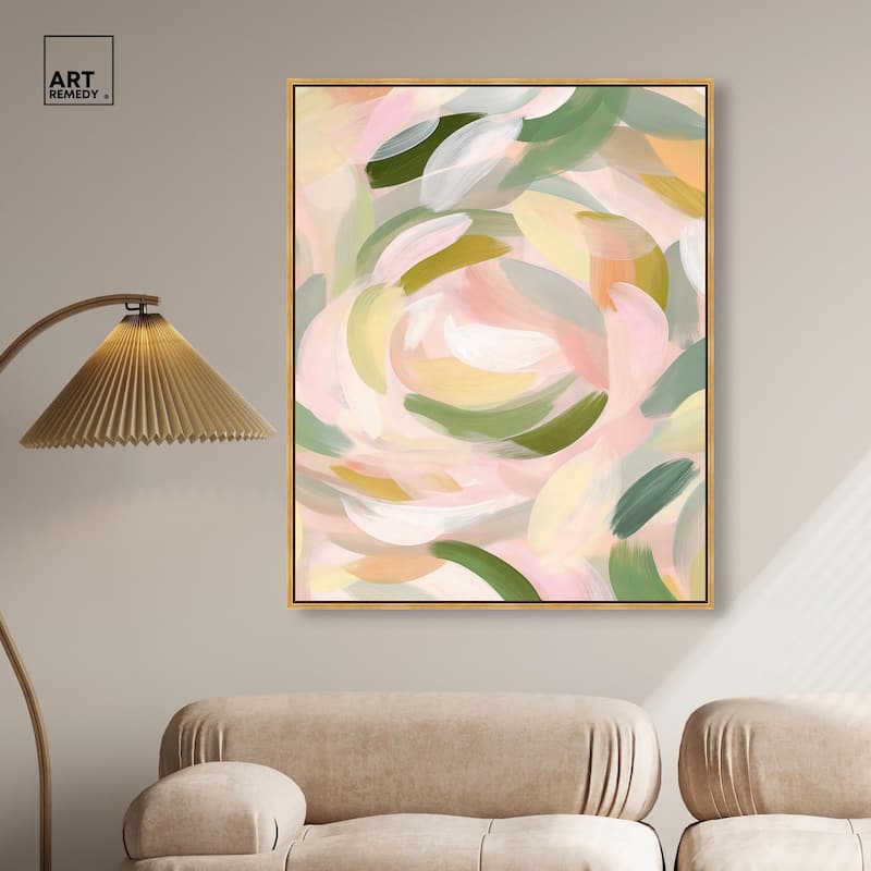 Brushstroke II Canvas by Art Remedy