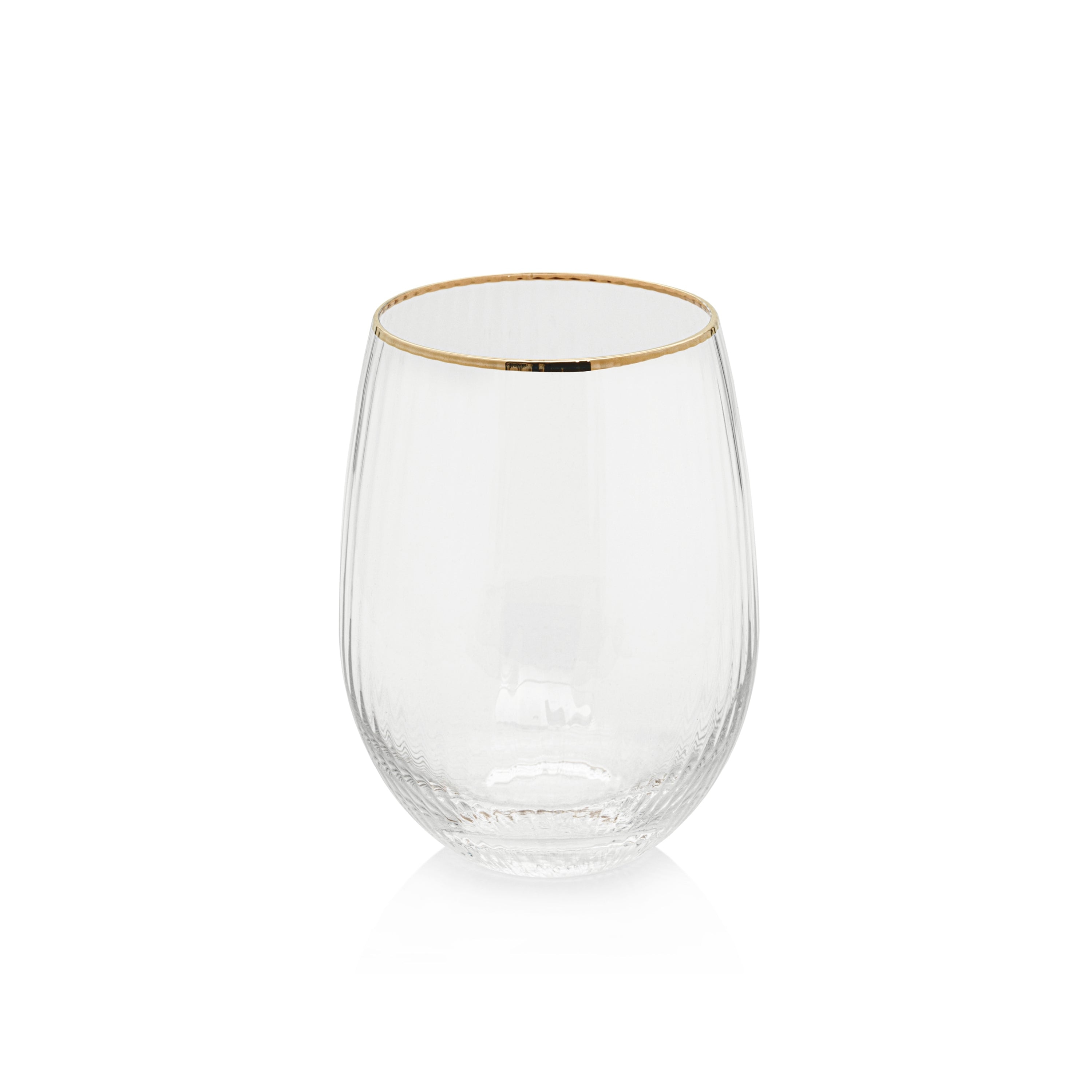 Optic Stemless All Purpose Glasses, Set of 6