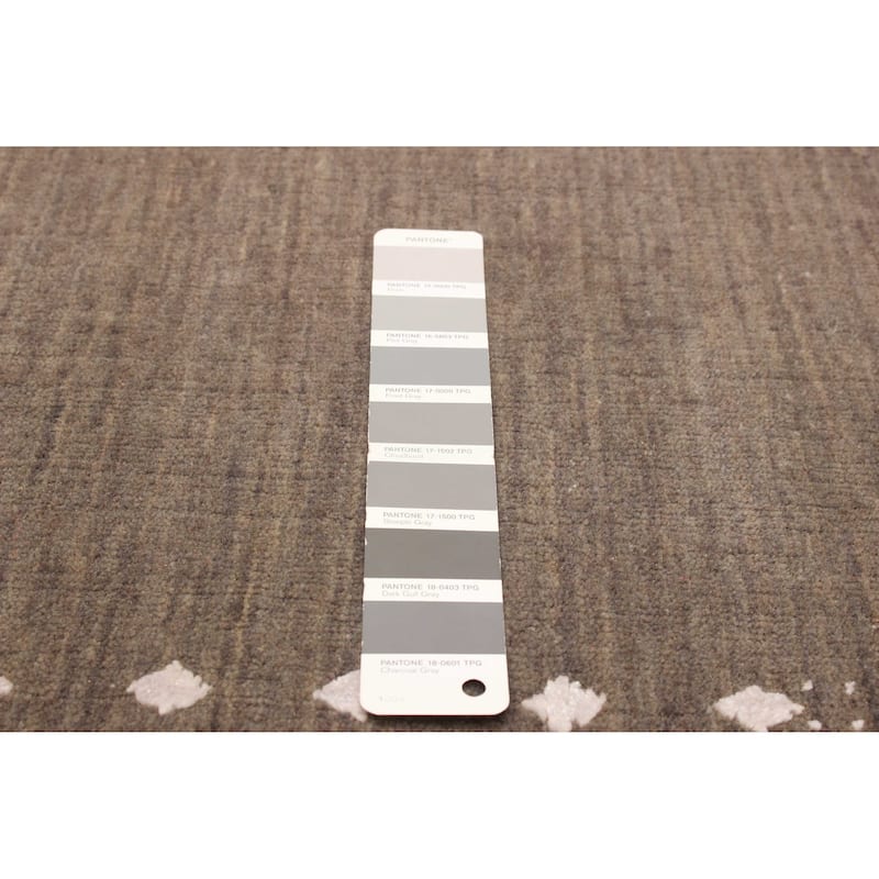 Kashkuli Gabbeh Grey Rug 4'8" x 6'6" - 4'8 x 6'6