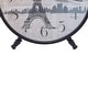 preview thumbnail 10 of 11, Black Iron Vintage Clock No Theme (Set of 4) - 9 x 2 x 12