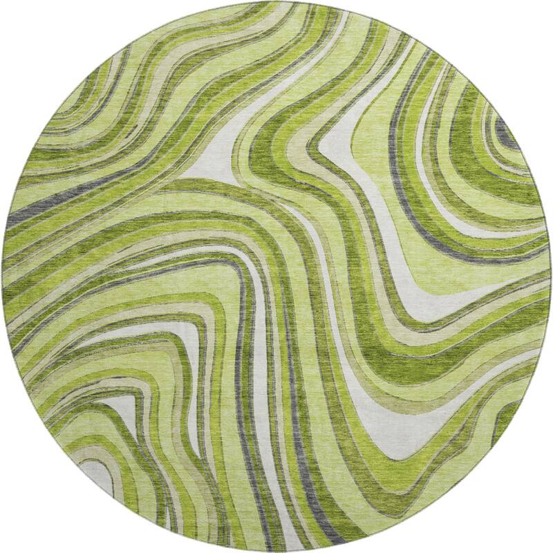 Premium Washable Super Soft Modern Waves Mayfield Rug