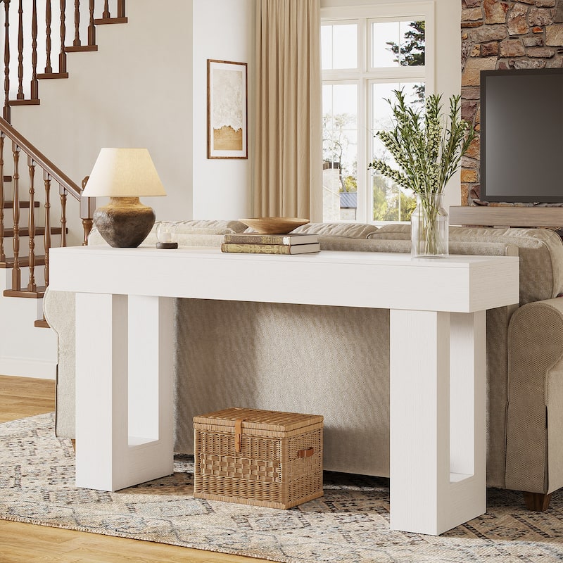 Wooden Console Table, Sofa Table for Behind Couch, Entryway, Hallway Living Room