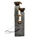 preview thumbnail 10 of 11, 40-inch Indoor/Outdoor Water Fountain w/Lights Waterfall Features