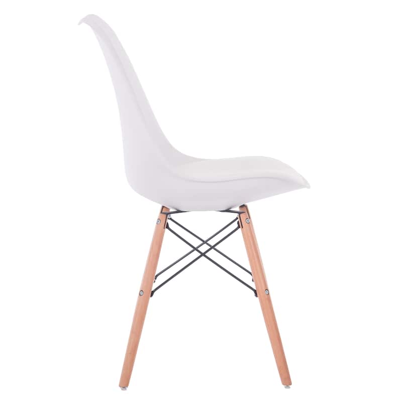 Porthos Home Mid-Century Modern Dining Chairs Set of 2 with Cushion