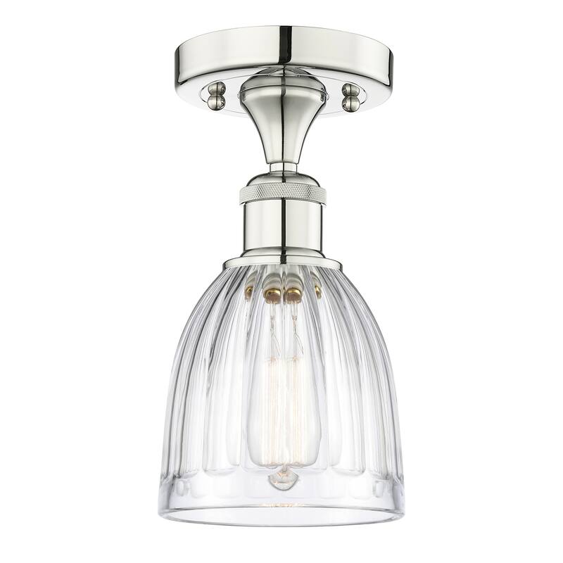 Innovations Lighting Brookfield - 1 Light 6" Semi-Flush Mount