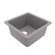 preview thumbnail 36 of 75, Karran Undermount Quartz Bar Single Bowl Sink