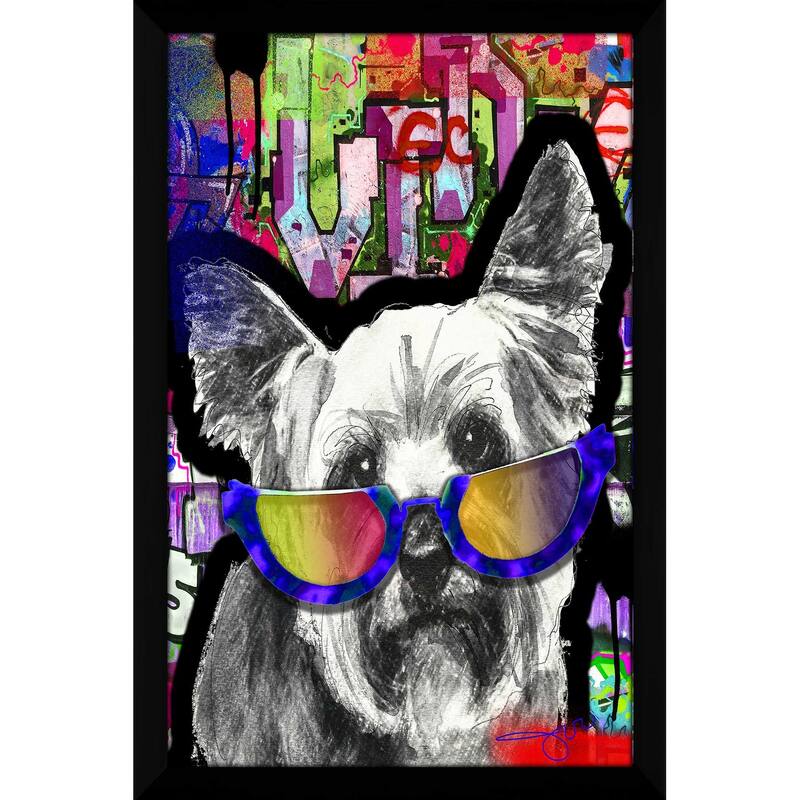 "Yorkie" by Jodi Print on Acrylic