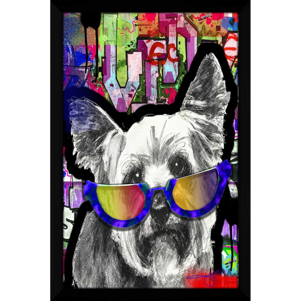 "Yorkie" by Jodi Print on Acrylic