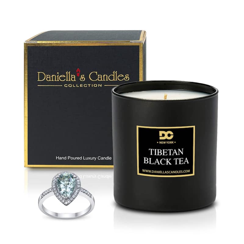 DANIELLA'S CANDLES Tibetan Black Tea Jewelry Candle - Necklace