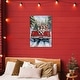 preview thumbnail 13 of 12, Stupell Christmas Truck Pups Trio Canvas Wall Art Design By Petal Prints Design