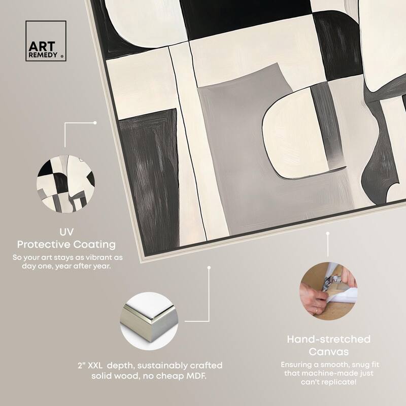 Shadow Play II Canvas by Art Remedy
