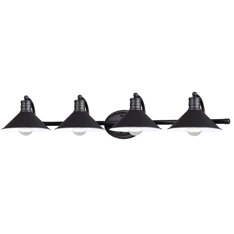 James Allan Joel 4 Light 38" Wide Bathroom Vanity Light - Oil Rubbed Bronze