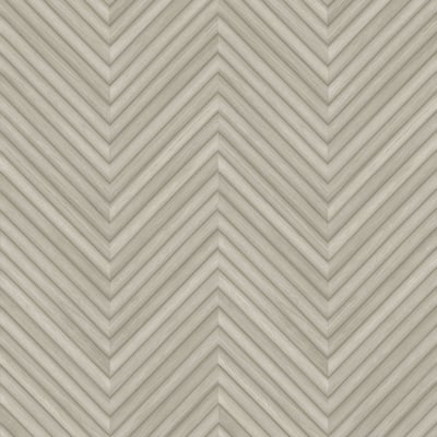 Galerie Wallcoverings Woods and Wicker Collection Herringbone Wood Effect Matte Finish Vinyl on Non-woven Wallpaper Roll