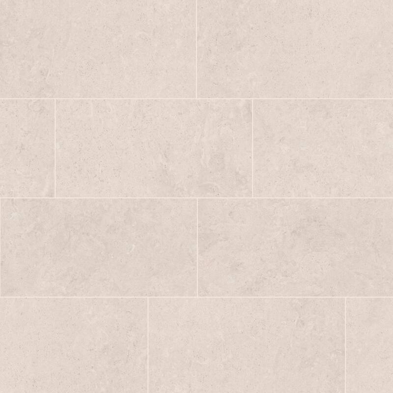 Ackland AKNPTMEL12X24-PL Mele - 12" x 24" Porcelain Solid Floor and - Chanelle