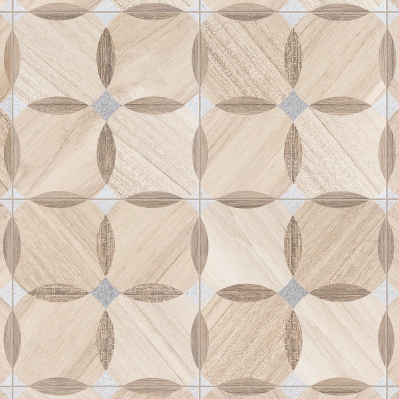 Merola Tile Komi Mossy 7-7/8" x 7-7/8" Porcelain Floor and Wall Tile