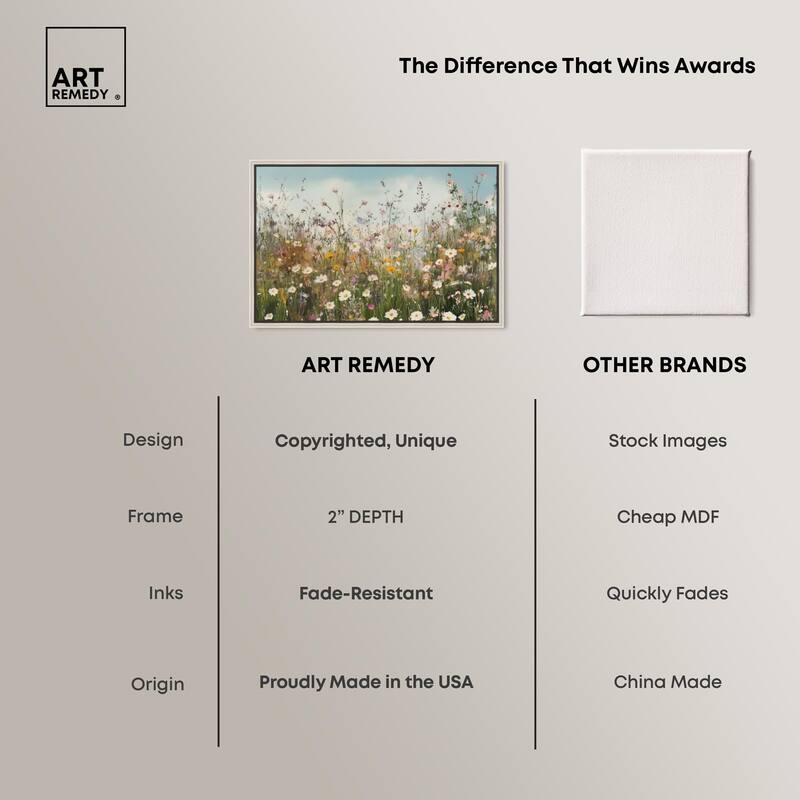 Glimmering Glade Garden III Canvas by Art Remedy
