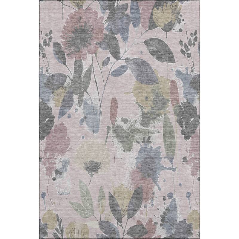 Premium Washable Super Soft Floral Mayfield Rug