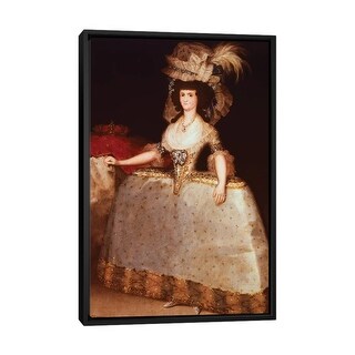 iCanvas "Portrait Of Maria Luisa Of Parma (Queen Consort Of Charles IV ...