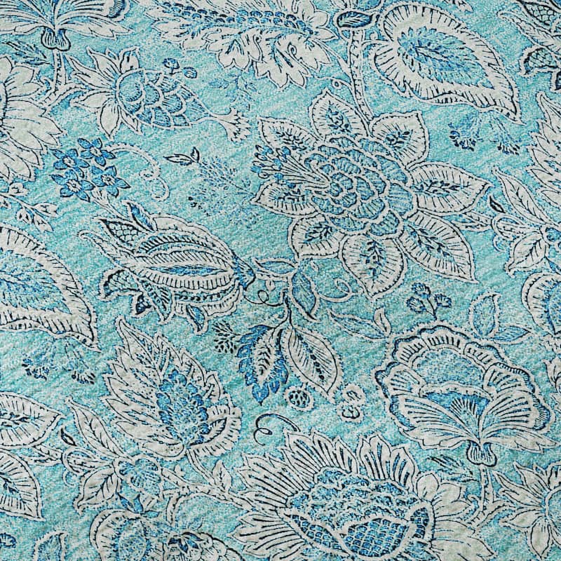 Premium Washable Super Soft Floral Modern Mayfield Rug