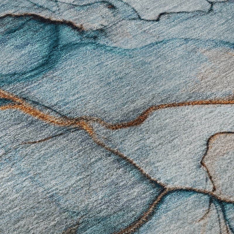 Premium Washable Super Soft Modern Crackle Mayfield Rug