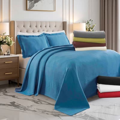 Superior Cascade Cotton Decorative Bedspread Set