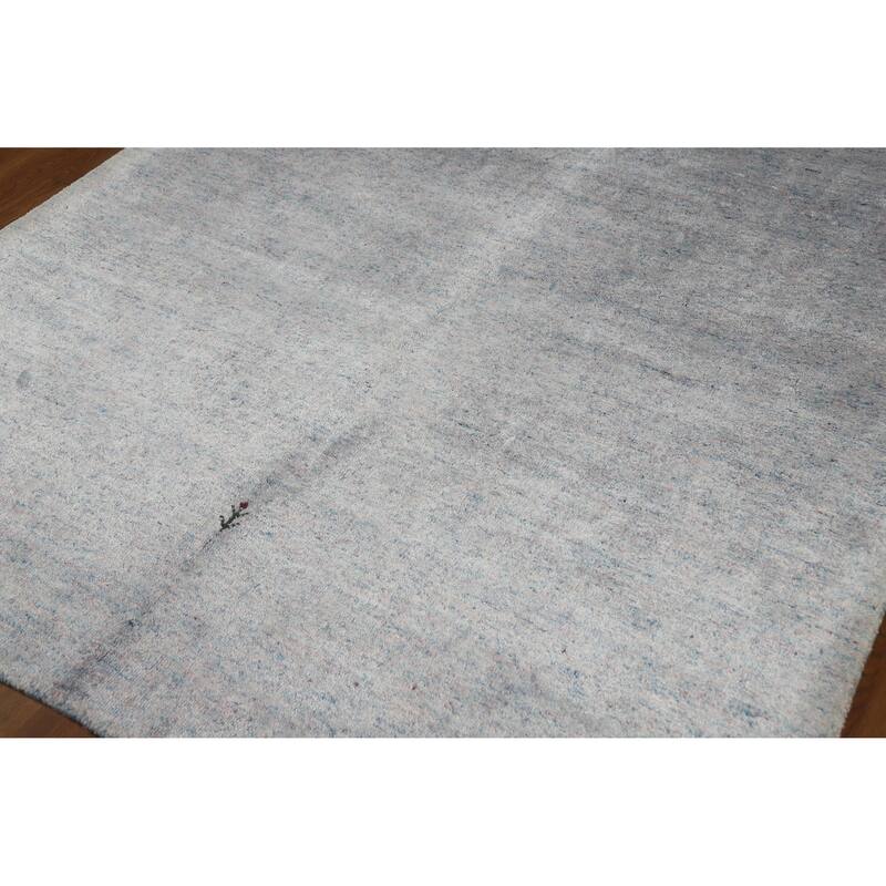 Hand Knotted Oriental 100% Wool Carpet Tribal Animal Pictorial Multi-Colored Gabbeh Area Rug - 7' 4'' X 5' 5''