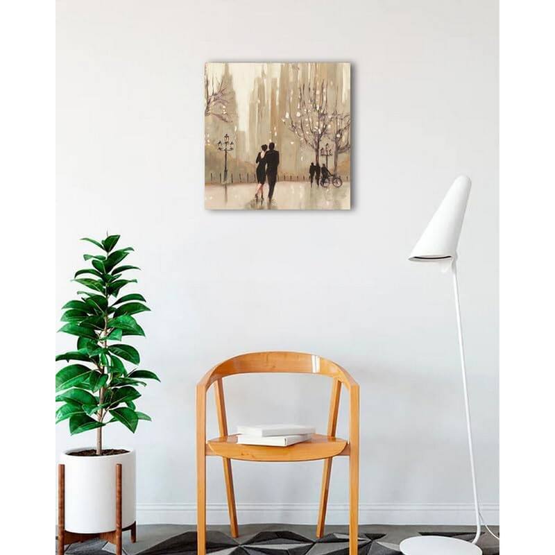 An Evening Out Art Poster - Print On Demand - 24 x 24 Inch