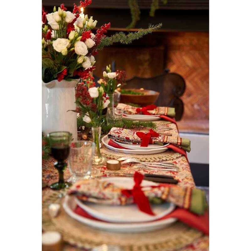 Couleur Nature Noel Rectangle Tablecloth