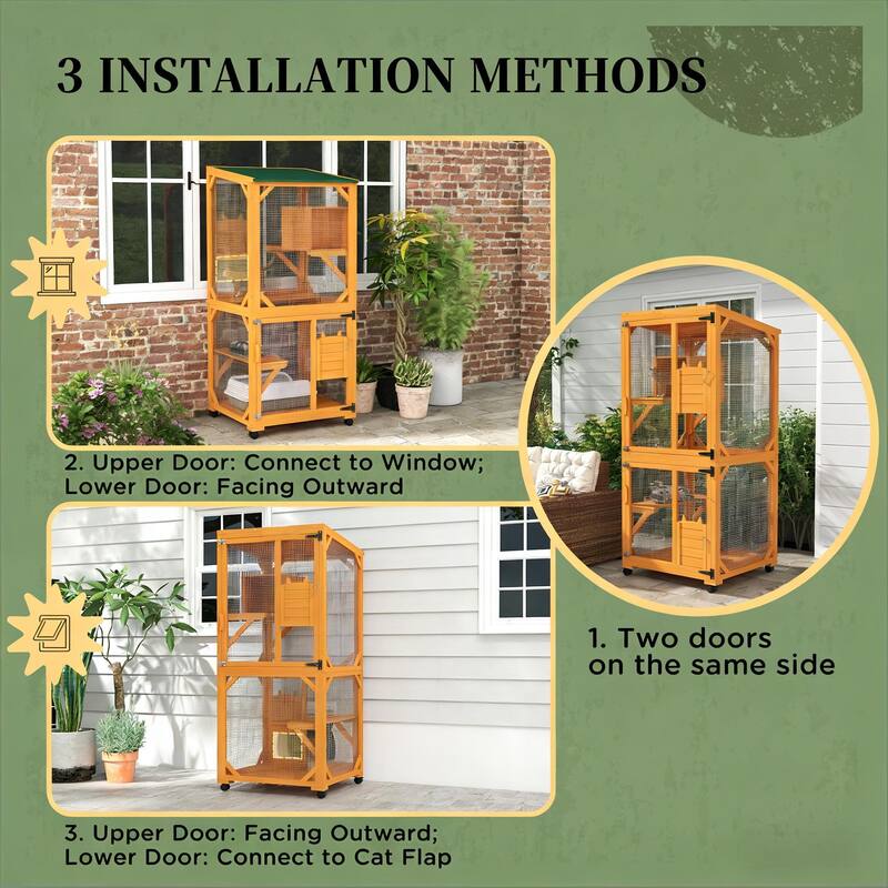 Pet House,Outdoor Large Cat House