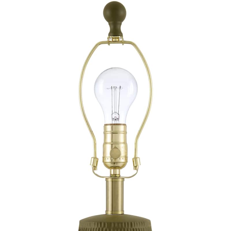 Livabliss Leipzig Rustic Accent Table Lamp - 20"H x 10"W x 10"D