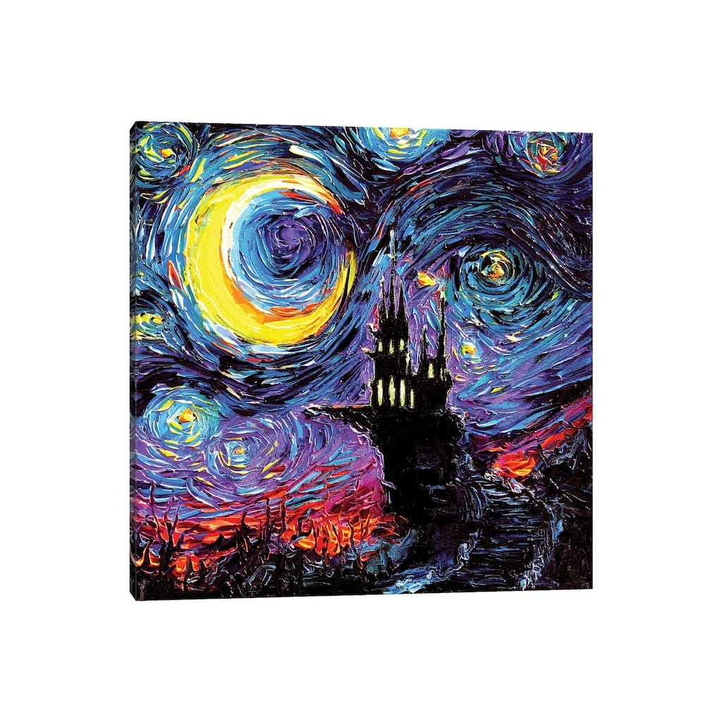 iCanvas "The Haunting Of Van Gogh" by Aja Trier Canvas Print