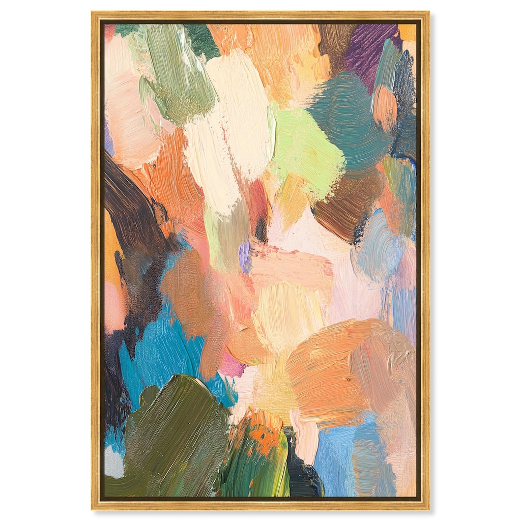 Chromatic Surge III Canvas by Art Remedy