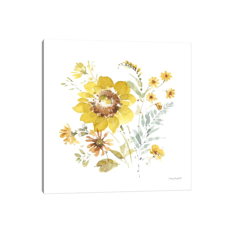 iCanvas "Sunflowers Forever VIII" by Lisa Audit Canvas Print